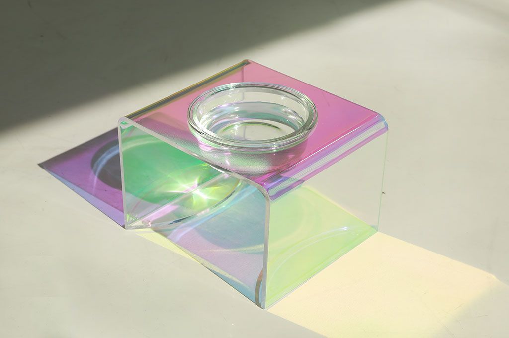 Dazzling Rainbows Food Bowl