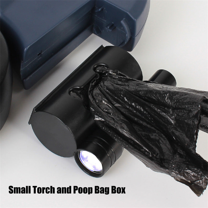 Dual Pet Leash with Flashlight