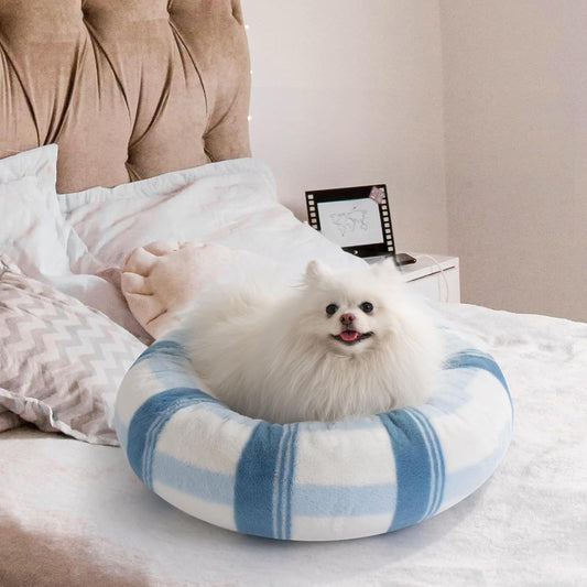 Calming Stripe Pet Bed