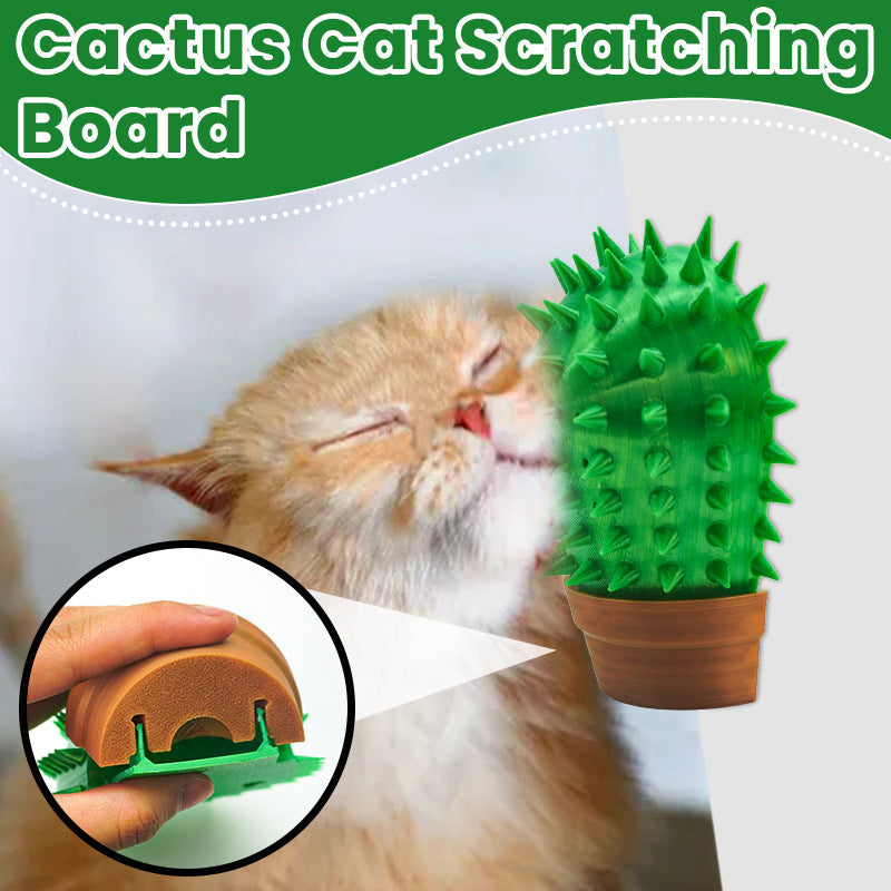 Cactus Cat Scratch Board