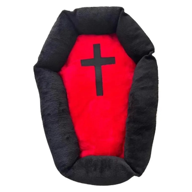 Halloween Coffin Pet Bed