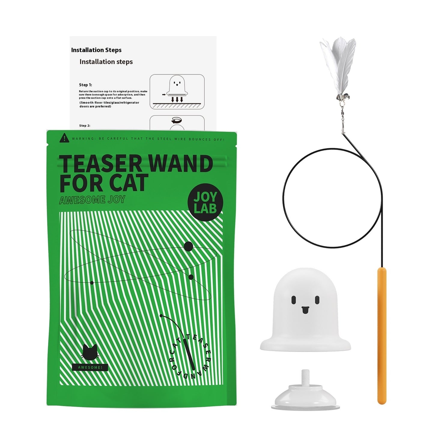 Cat Ghost Teaser Toy