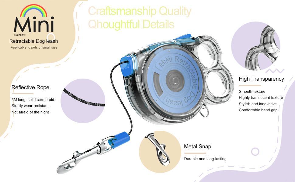 Mini Retractable Leash