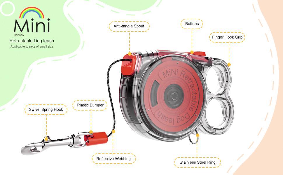 Mini Retractable Leash