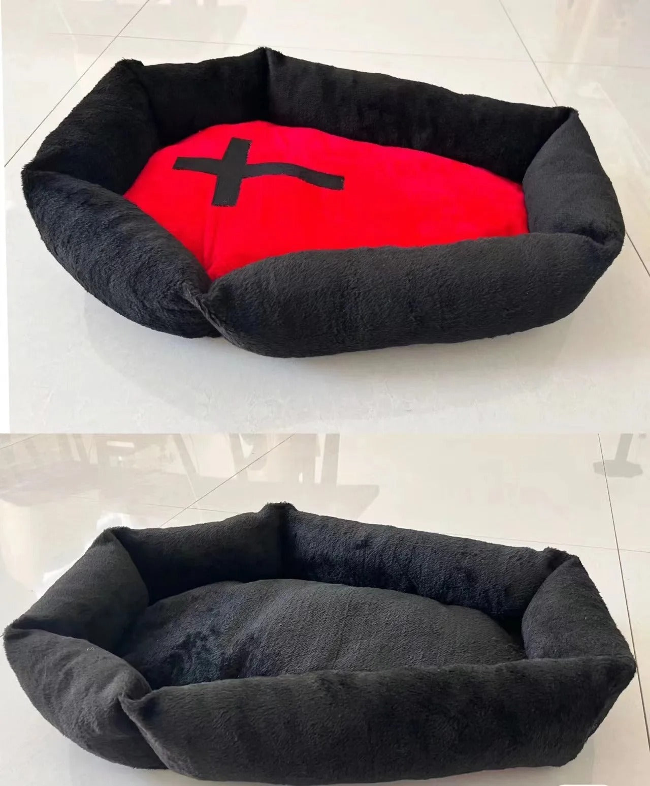 Halloween Coffin Pet Bed