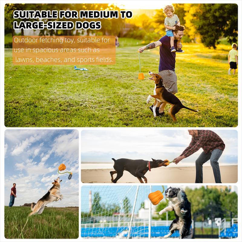 Pumpkin Tug-Of-War Rope for Aggressive Chewers