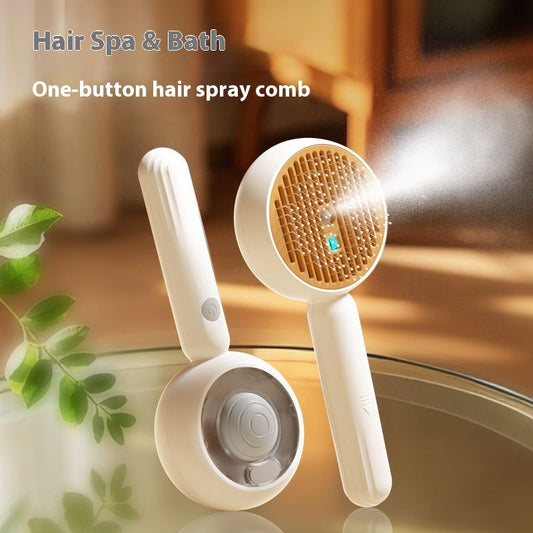 Pet One-click Hair Removal Steam Brush
