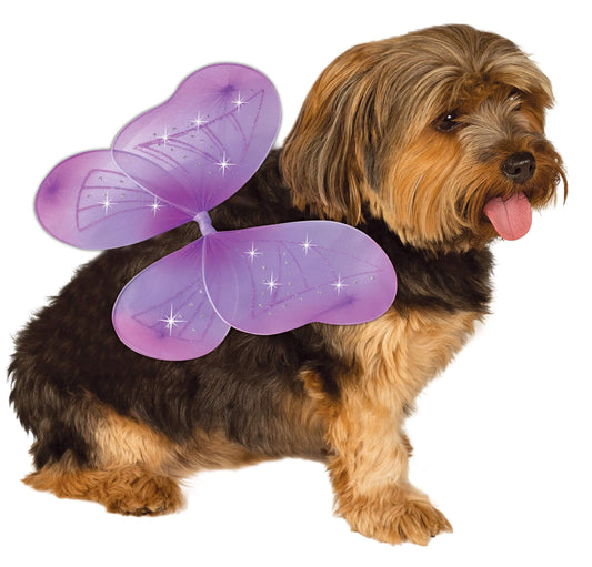 Pet Purple Fairy Wings
