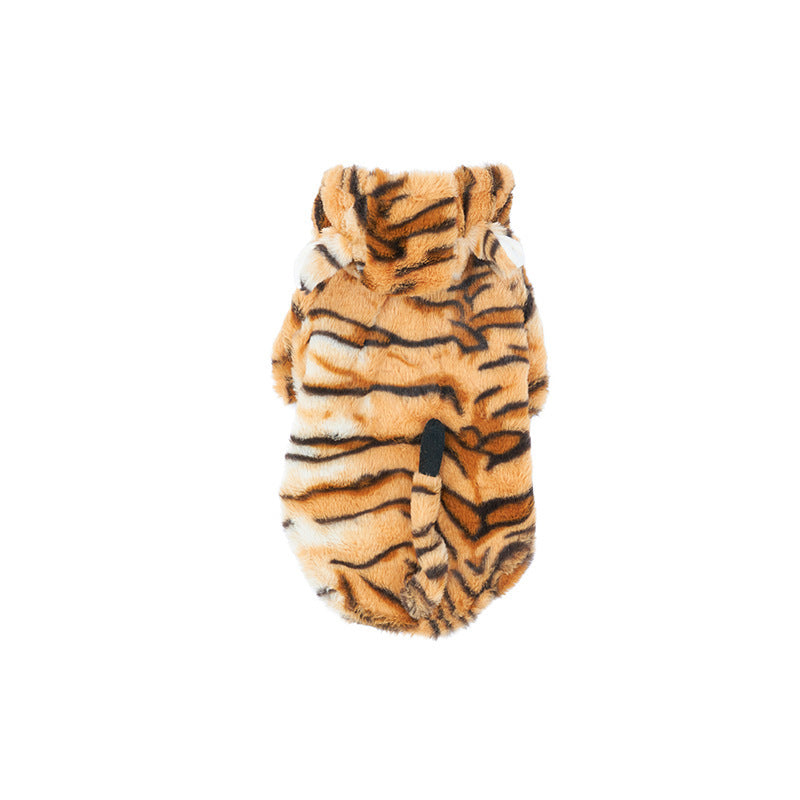 Tiger Tail Warm Hoodie Costume